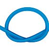 Flexibilis ceruza, 35cm, kék