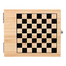 BAMBOO CHESS boros szett sakkjátékkal