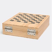 BAMBOO CHESS boros szett sakkjátékkal