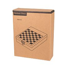 BAMBOO CHESS boros szett sakkjátékkal