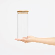 ECO STORAGE L üveg tároló, kapacitása: kb. 850 ml