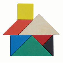 TANGRAM BASE fa puzzle játék