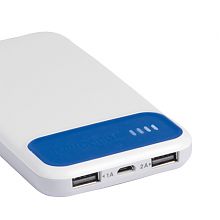 SILICON VALLEY powerbank, kék