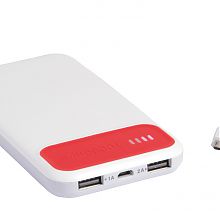 SILICON VALLEY powerbank, piros