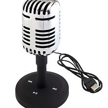 MICROPHONE bluetooth hangszóró retro stílusban